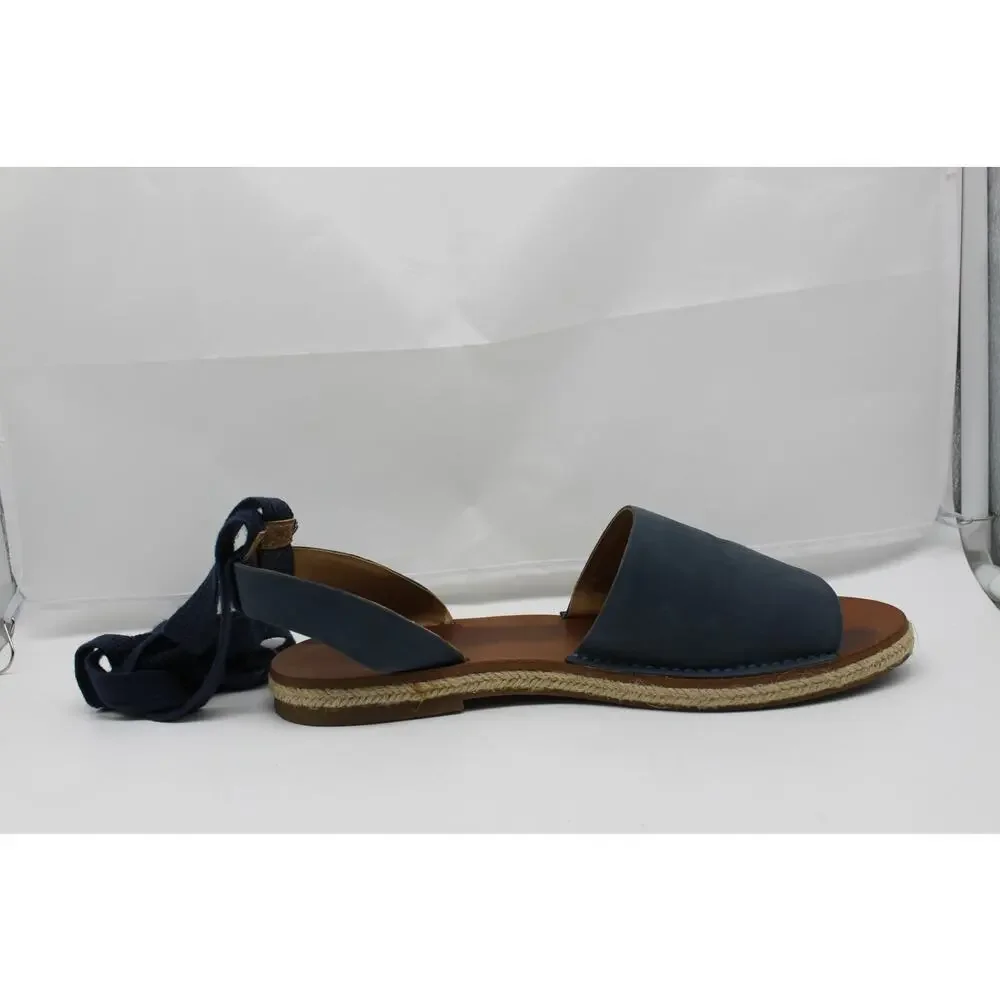 Lucky Brand‎ LK-Daytah Dark Chambray Blue Espadrille Sandals Shoes Size 9M